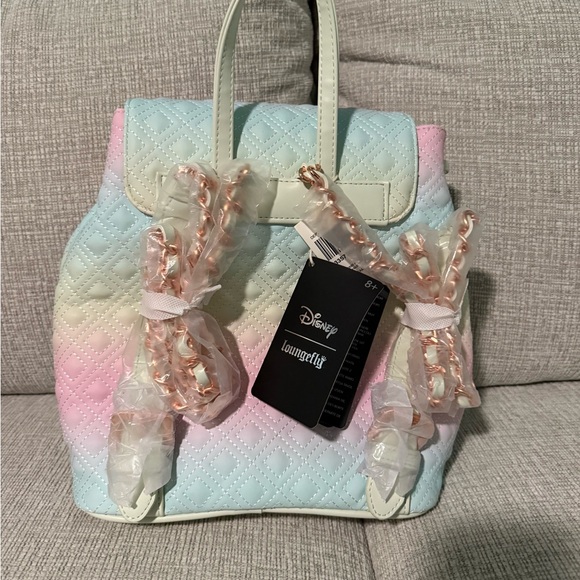 Loungefly Pastel Quilted Backpack - Picture 2 of 3
